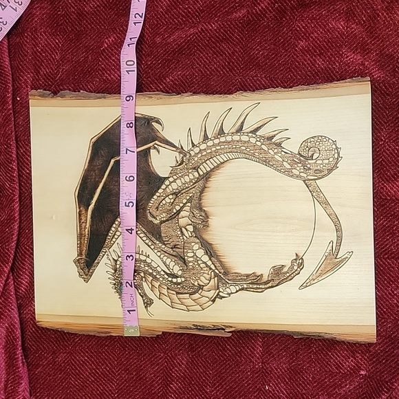 Dragon pyrography - Picture 8 of 10